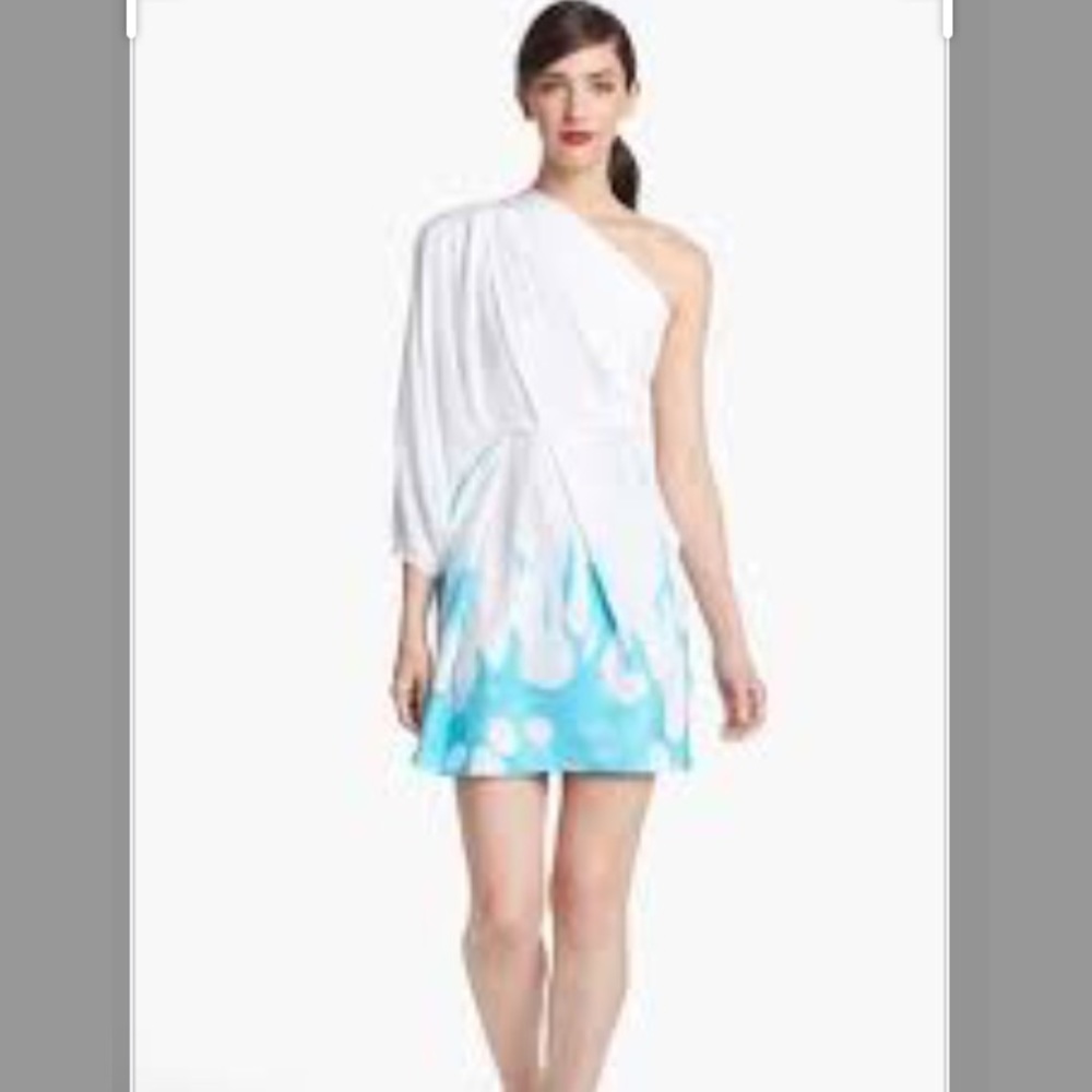 Diane van Furstenberg silk mini dress
